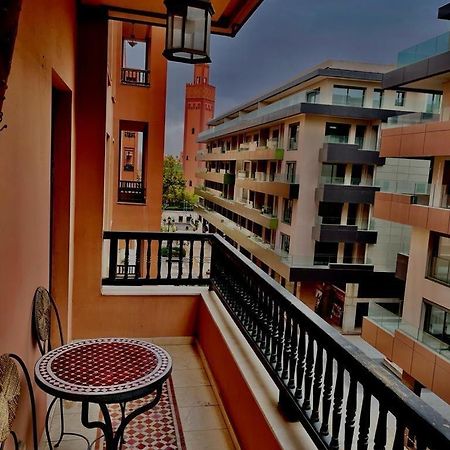 Appartement Haut Standing Gueliz Plaza Marrakesh Exterior foto