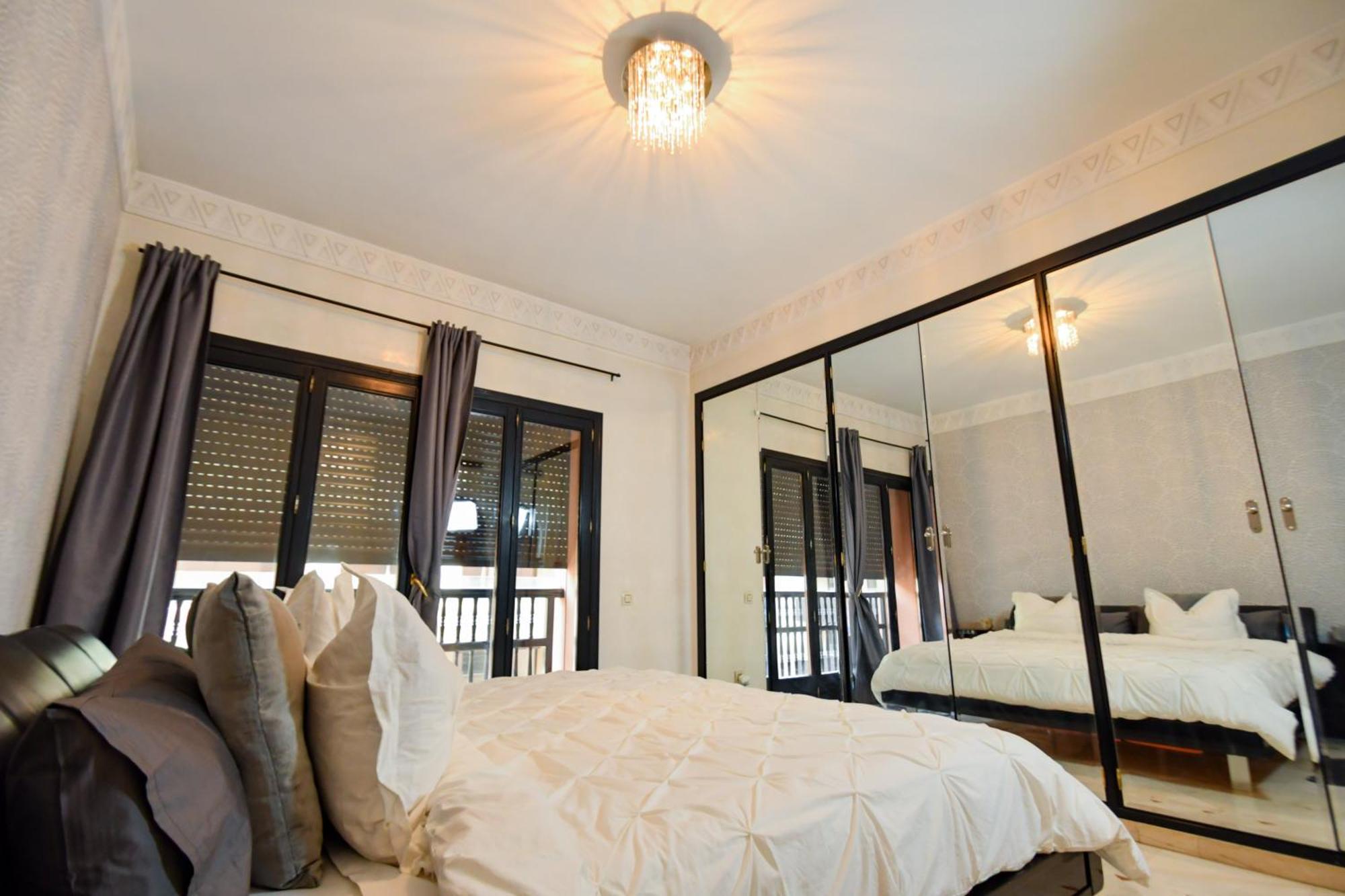 Appartement Haut Standing Gueliz Plaza Marrakesh Exterior foto